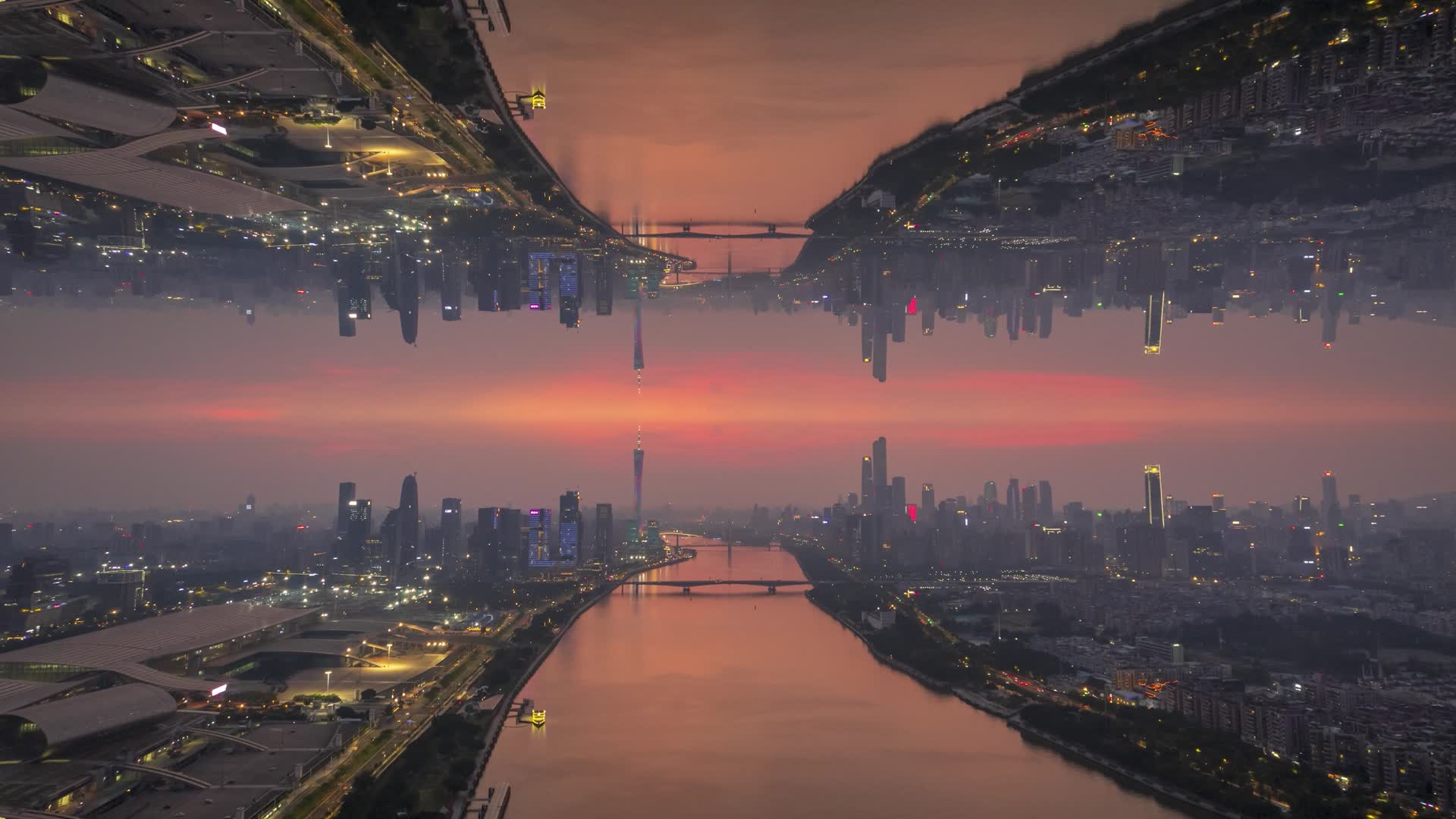 广州珠江新城延时视频的预览图
