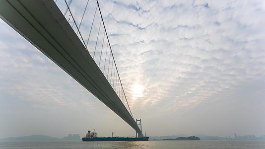 东莞虎门大桥延时视频的预览图