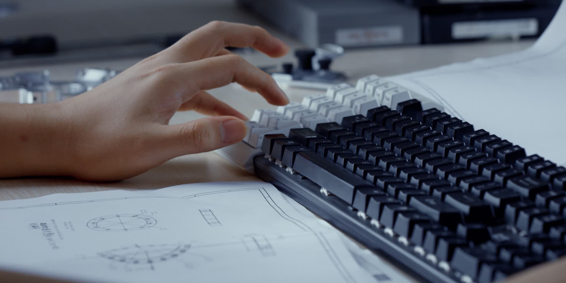 CAD键盘电脑键盘视频的预览图