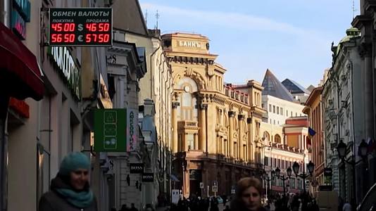 俄罗斯金融街货币交易视频的预览图