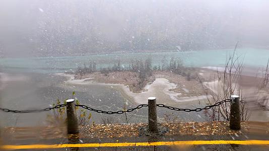 喀纳斯雪中神仙湾视频的预览图