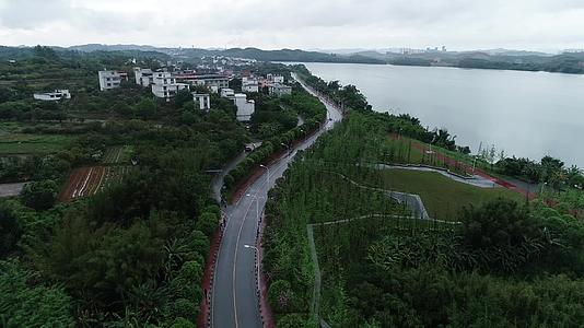 柳州柳江柳州风景江边风景柳州航拍柳州江景航拍视频的预览图