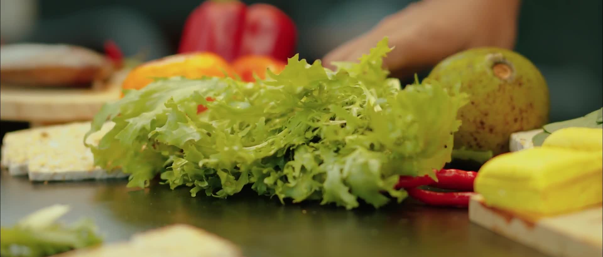 新鲜有机绿色果蔬农产品宣传视频视频的预览图