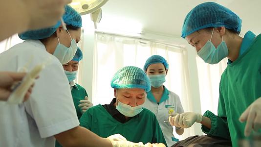 整形手术整形医院双眼皮手术美容手术麻醉针视频的预览图