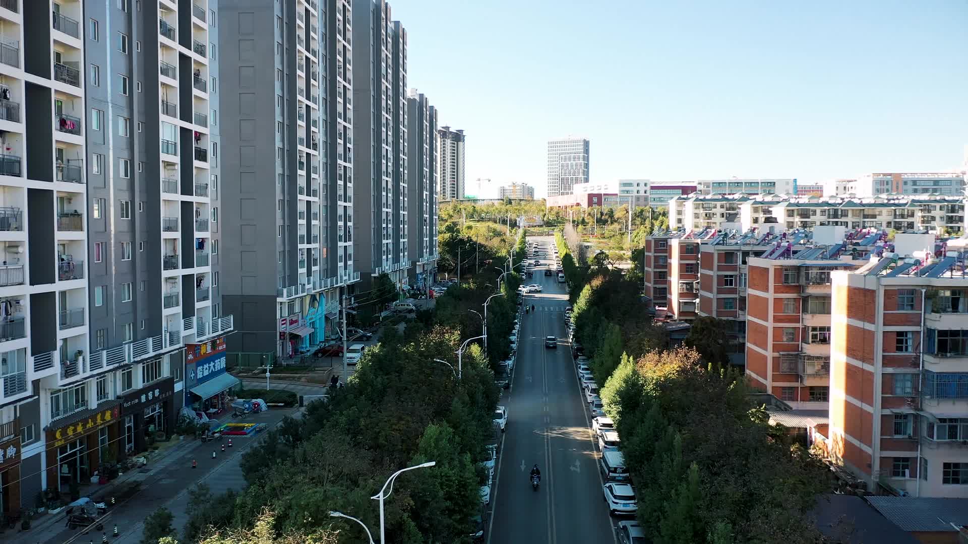 昆明安宁市城市风光视频的预览图