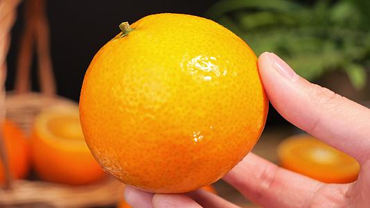 红美人果冻橙柑橘视频的预览图