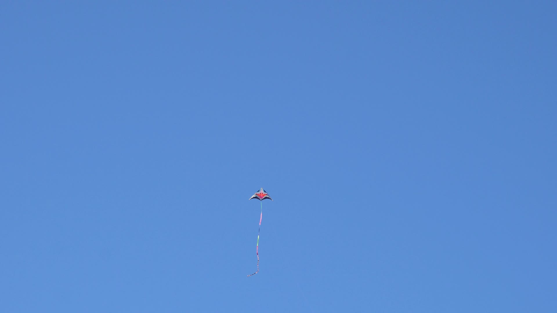 天空中放飞的风筝视频的预览图