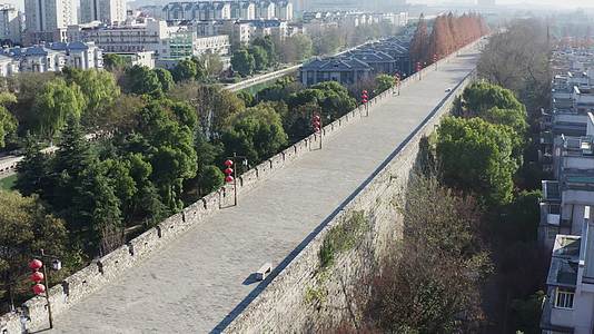 南京东水关城墙风光视频的预览图