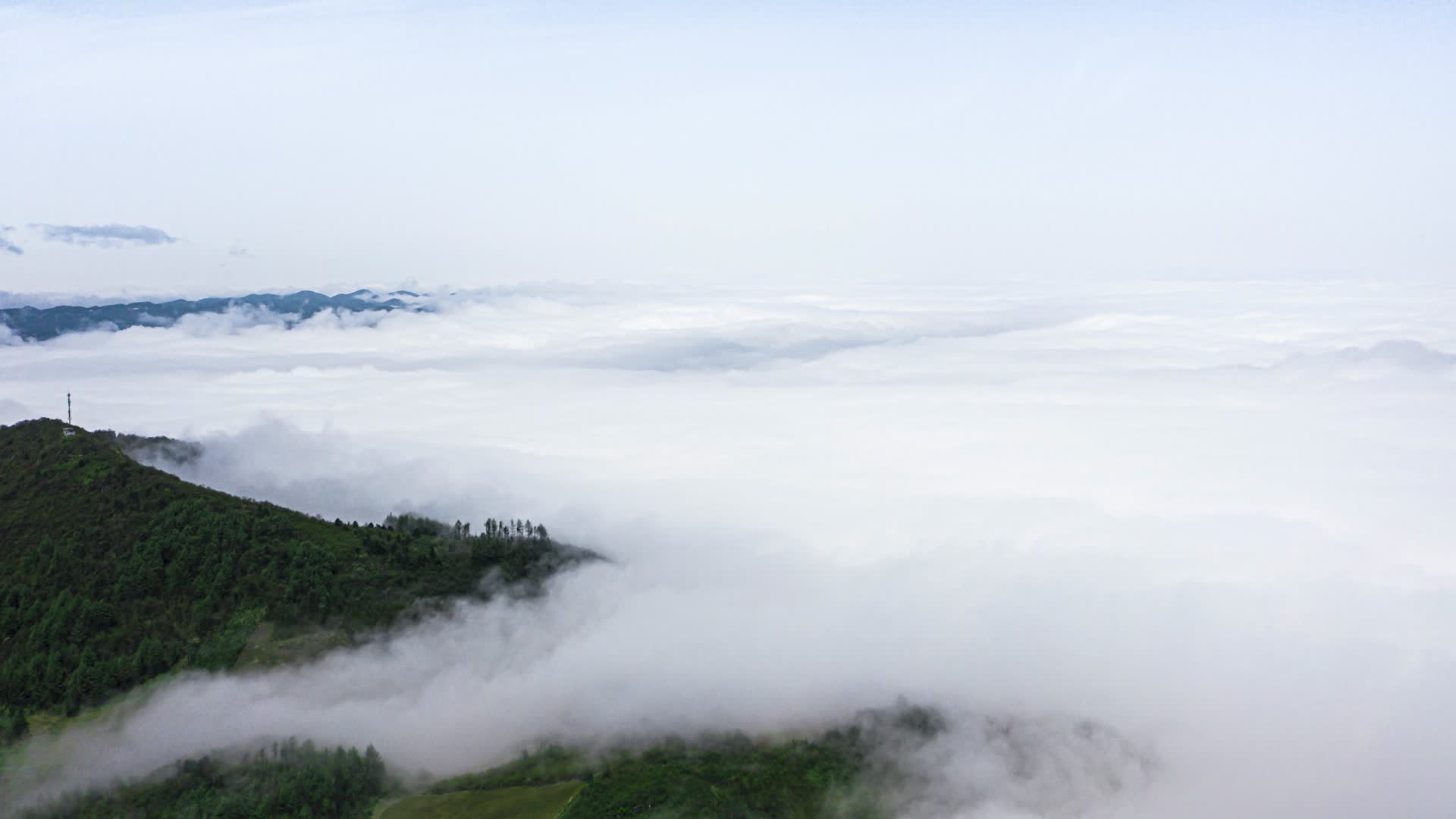 云海云雾高清视频云彩风光视频的预览图