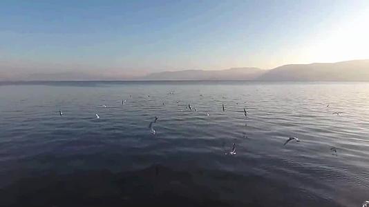 航拍云南大理锦绣河山自然风光视频视频的预览图