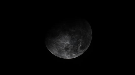 4K超大月球空镜视频的预览图