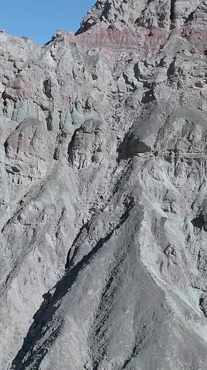 高清竖屏航拍肃南喀斯特地貌景象视频的预览图