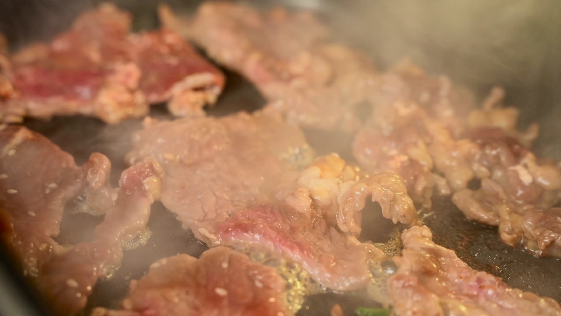 美食韩式烤肉4Ksh视频的预览图
