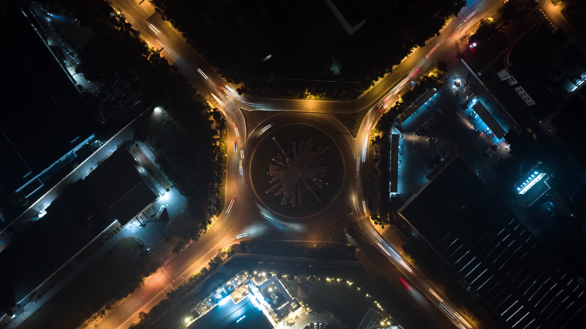 4K重庆城市立交航拍视频的预览图