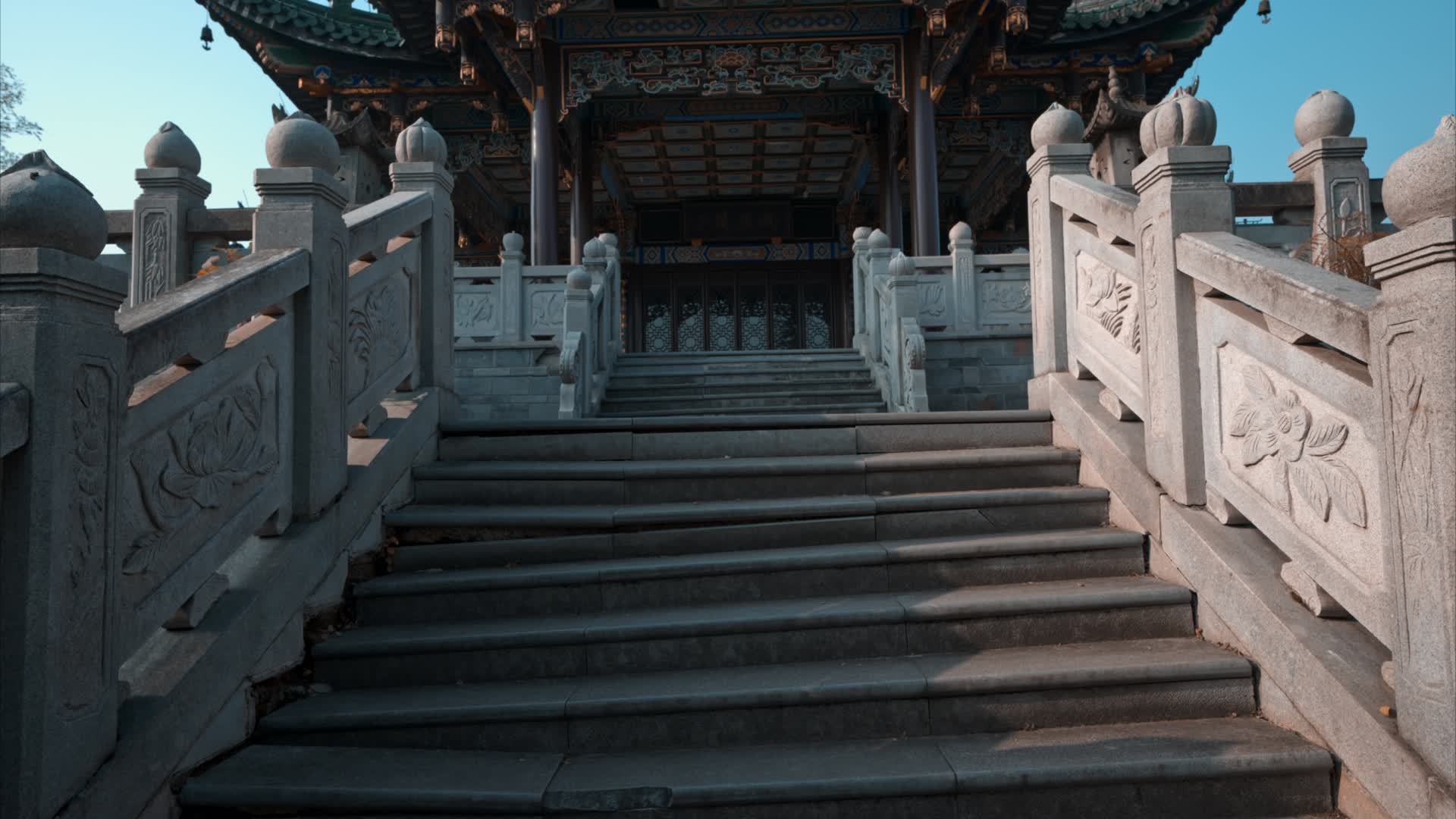 8K重庆鸿恩寺古建筑实拍视频的预览图