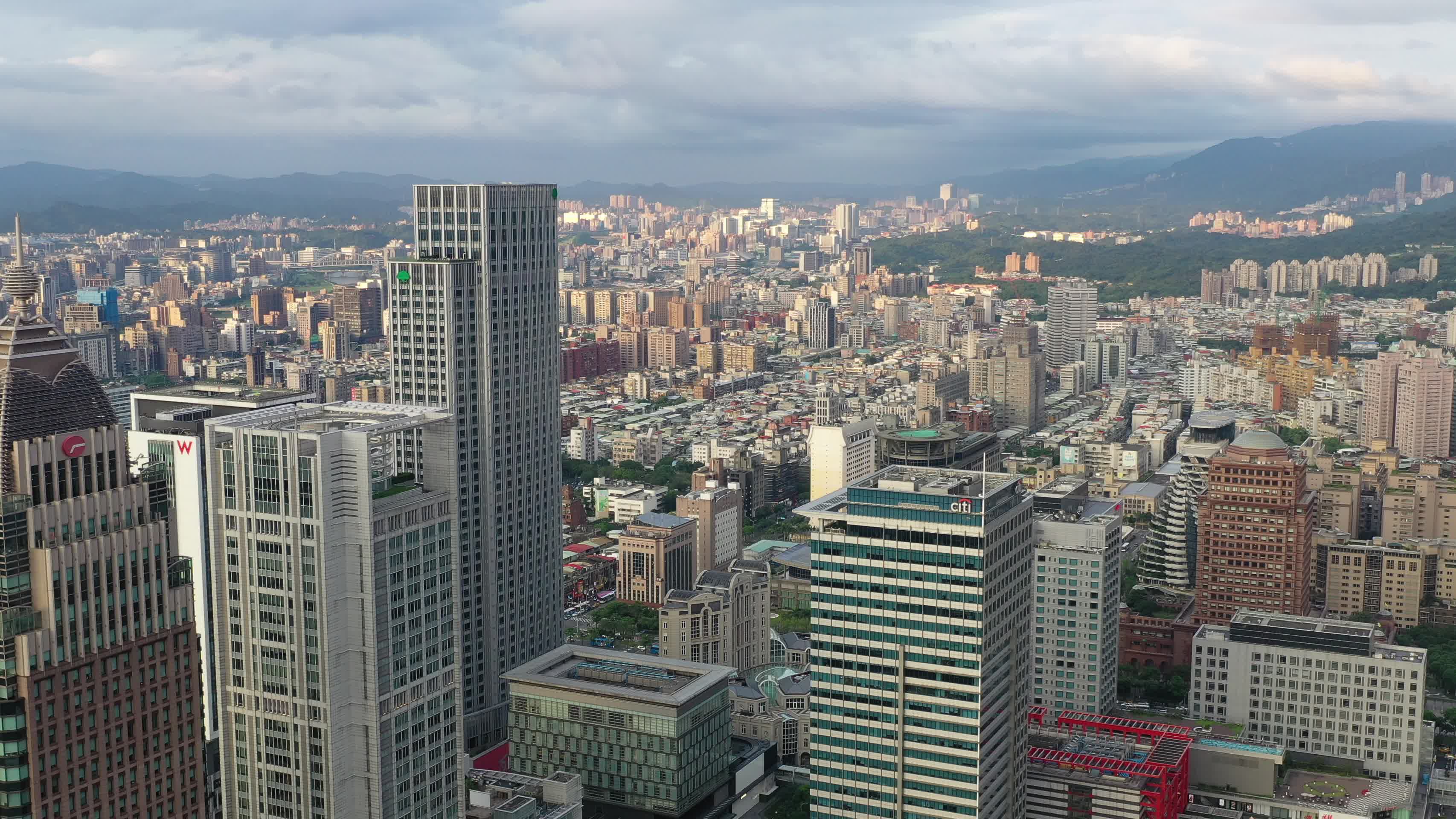 台湾省台北101大厦2视频的预览图