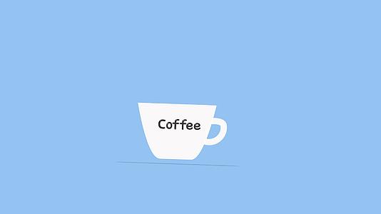 咖啡咖啡机动画AE模板视频的预览图