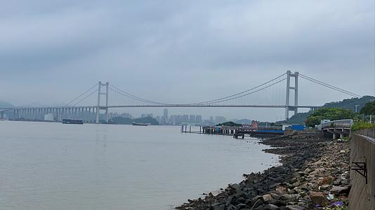 东莞虎门大桥延时风光视频的预览图