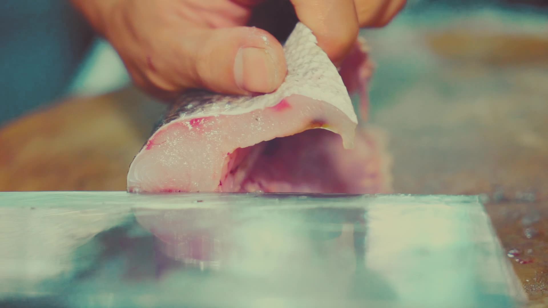 美食金汤酸菜鱼制作全过程细节成品实拍视频视频的预览图