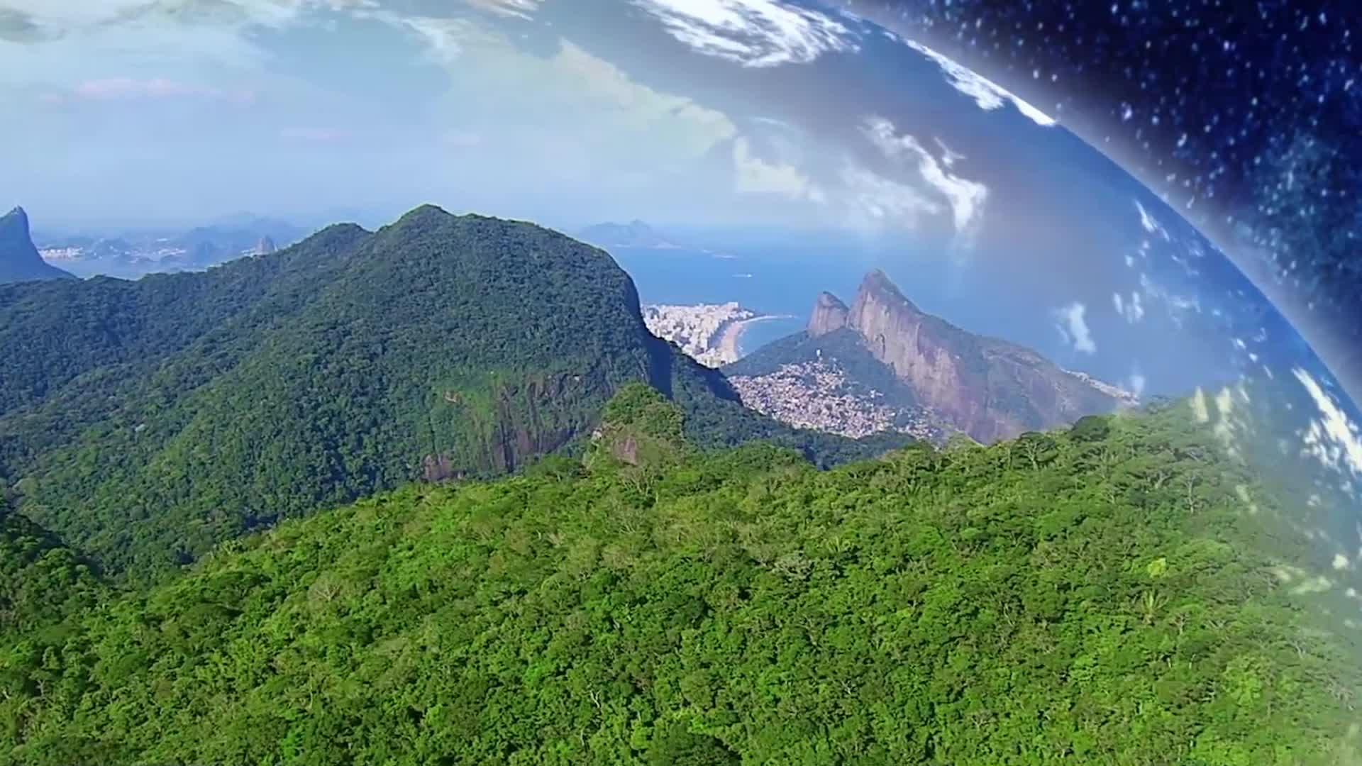 保护地球风景山水环保创意视觉视频视频的预览图