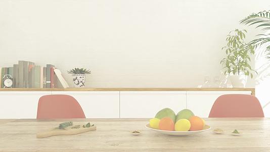 厨房水果液体饮料果汁广告视频视频的预览图