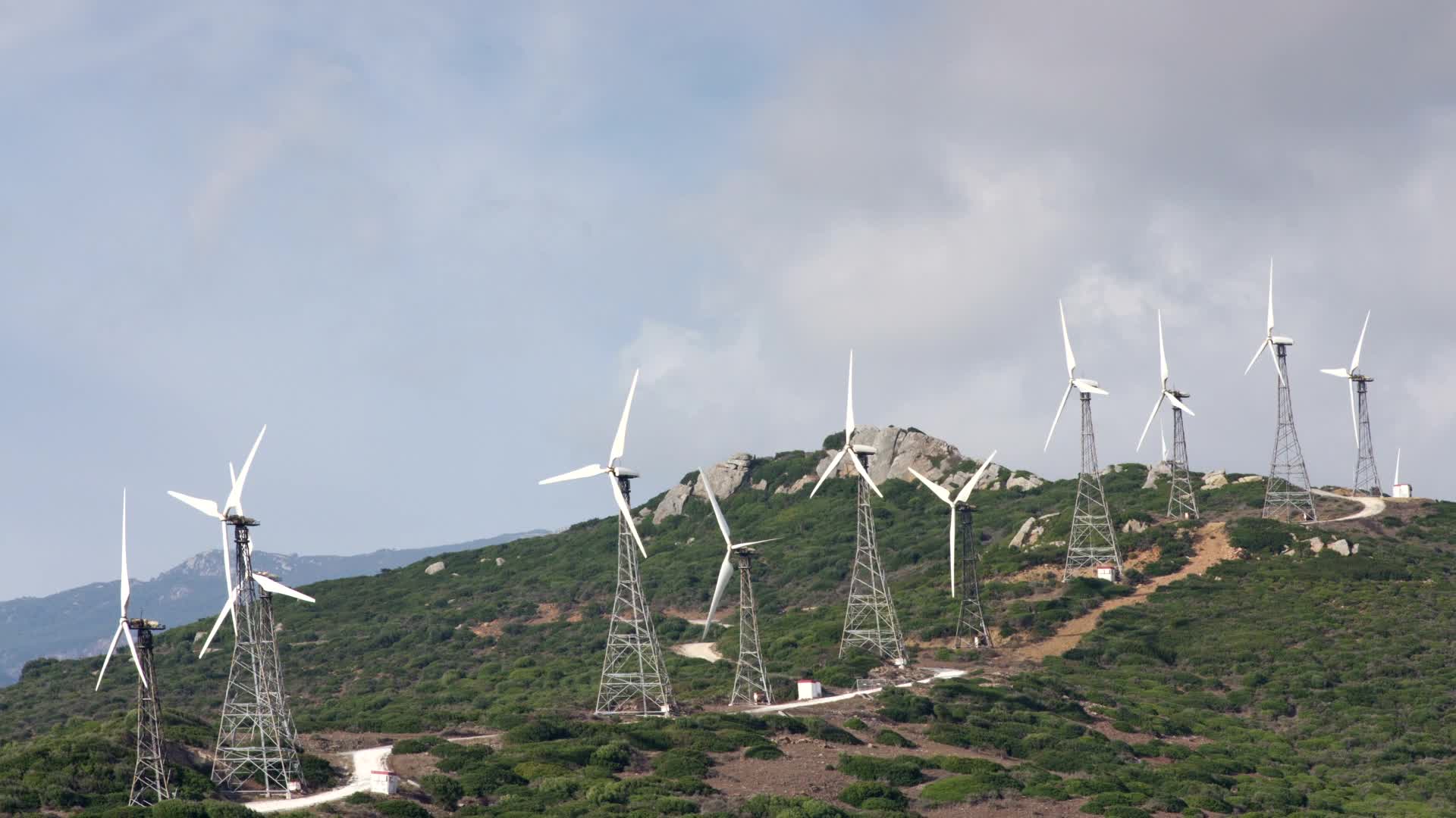 新能源风力发电设施视频的预览图