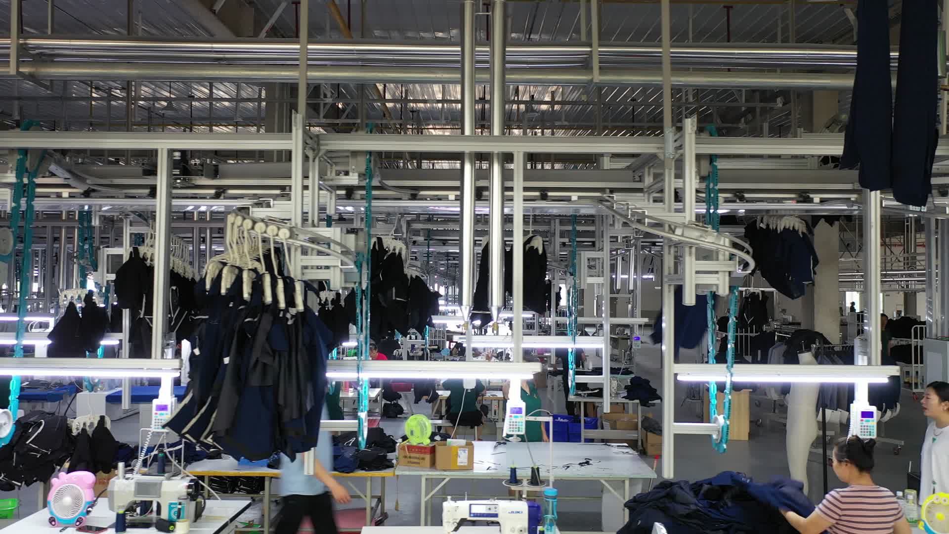 制衣厂实拍视频的预览图