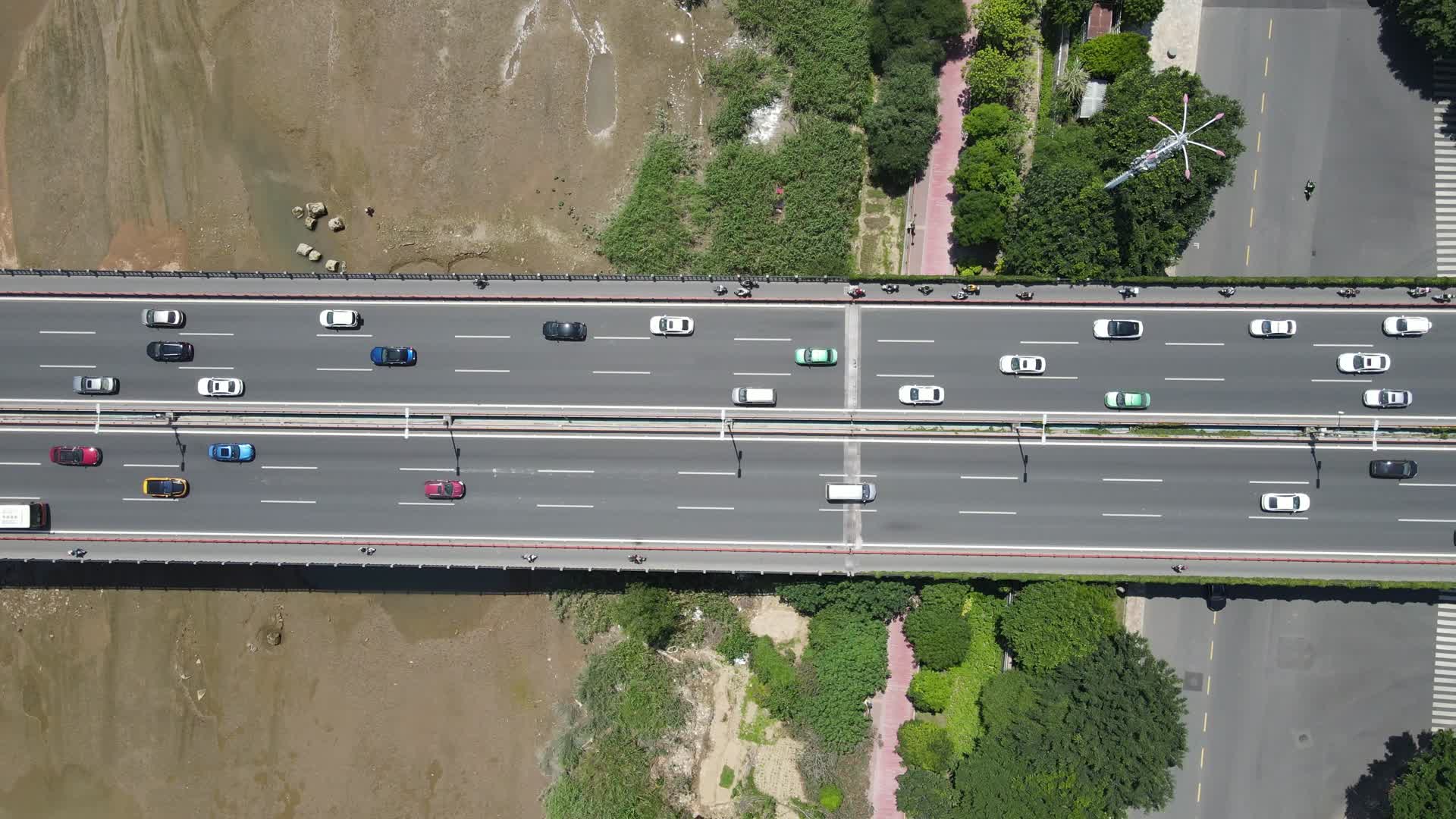 福建福州闽江尤溪大桥航拍视频的预览图