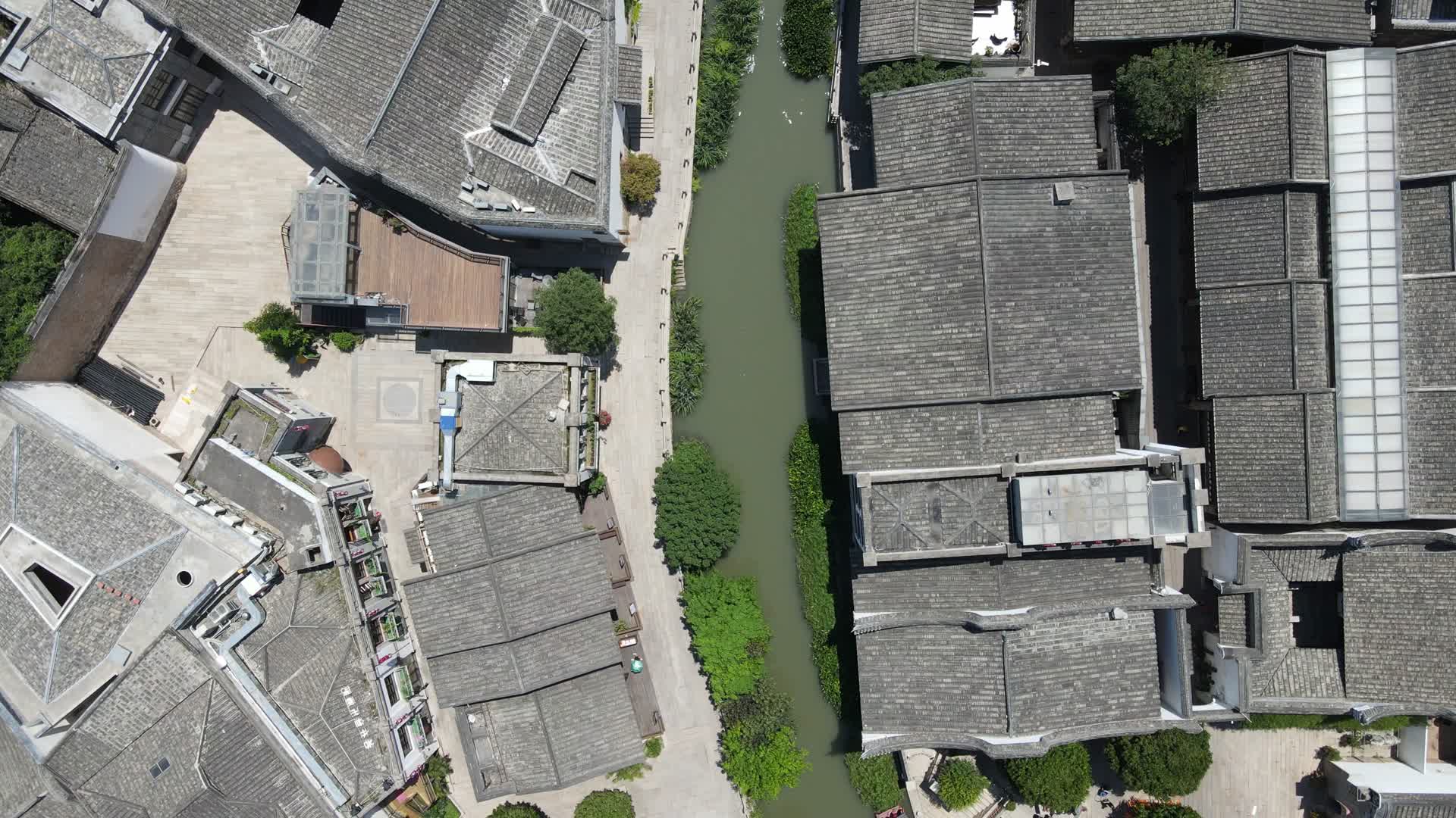 福建福州上下杭历史文化街区航拍视频的预览图