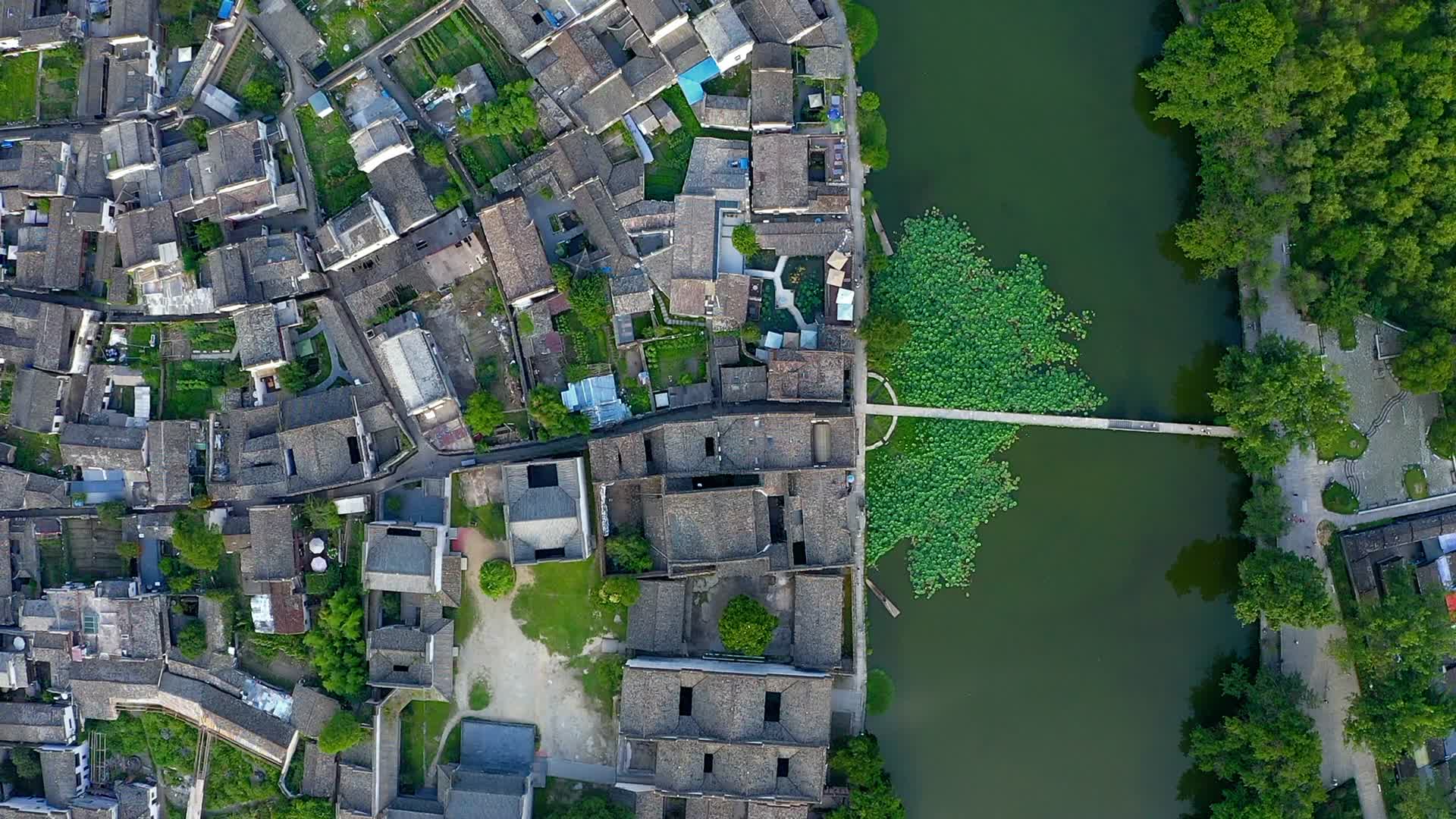 安徽黟县宏村视频的预览图