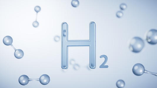 氢气与分子新能源科技3D渲染视频的预览图