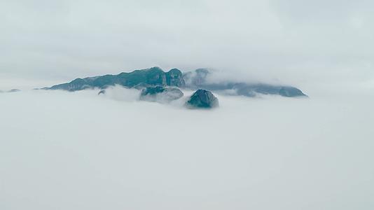 神仙居的绝美云海视频的预览图