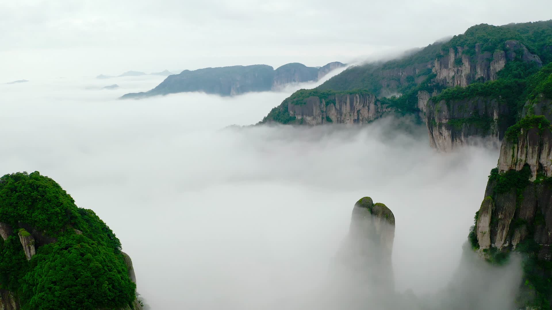 云海中的神仙居视频的预览图