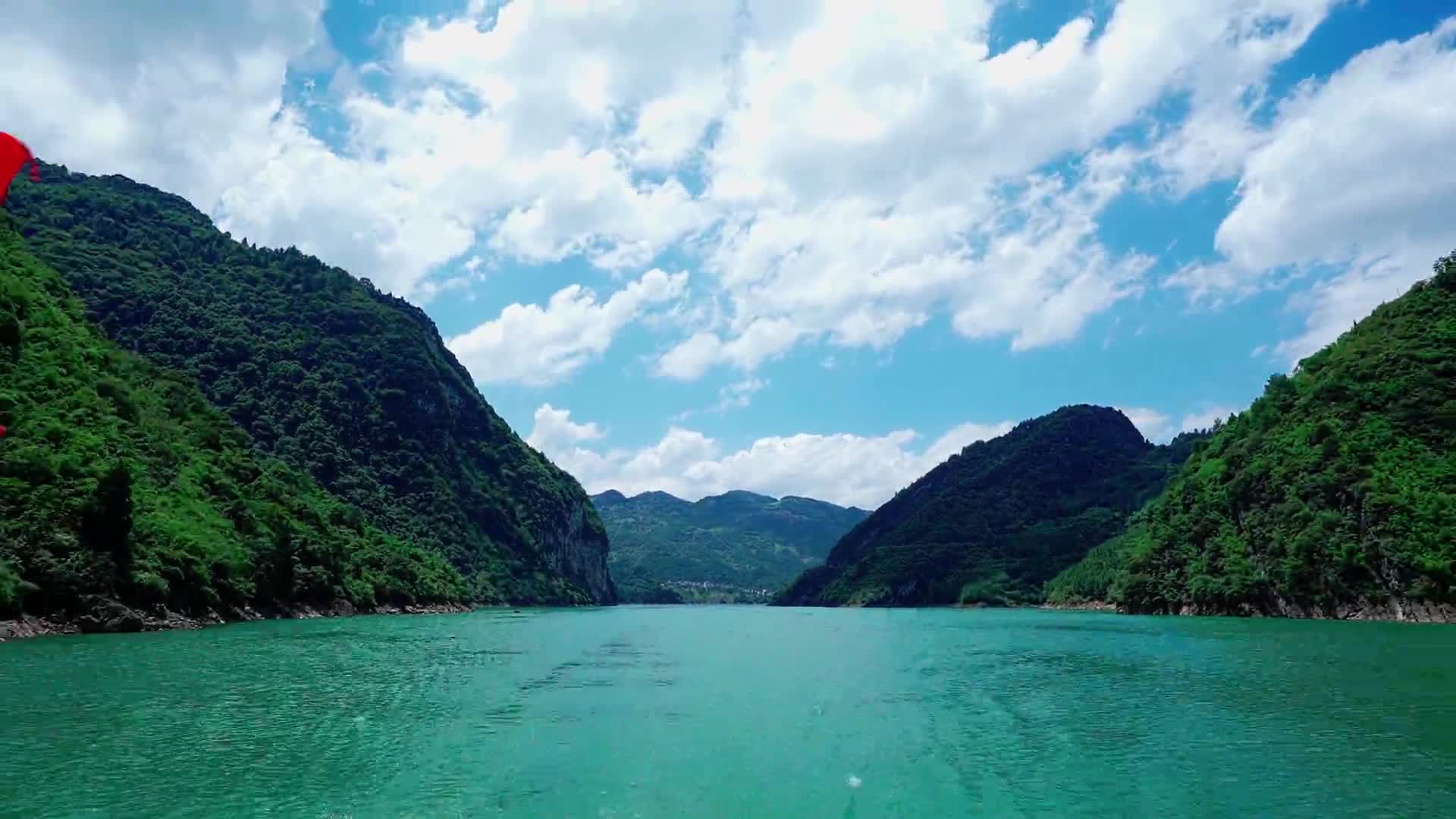 乌江美景延时摄影视频的预览图