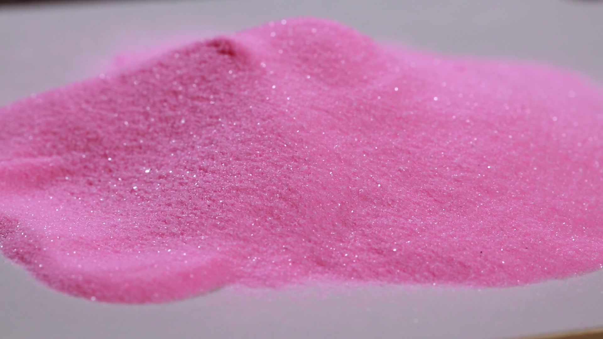 粉色荧光粉夜光粉视频的预览图