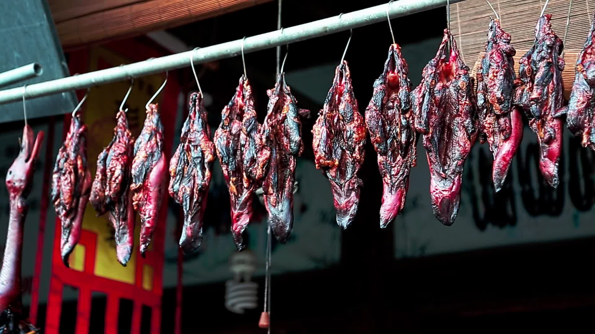 古镇特产腊肉视频的预览图