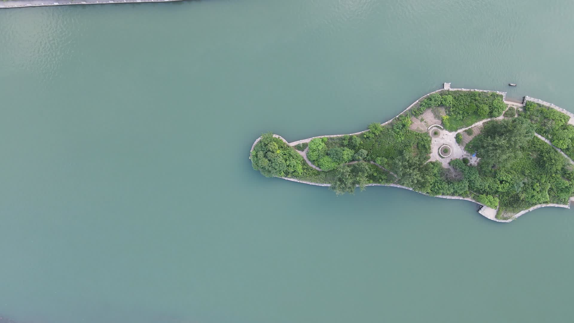 湖南怀化舞水河风光航拍视频的预览图