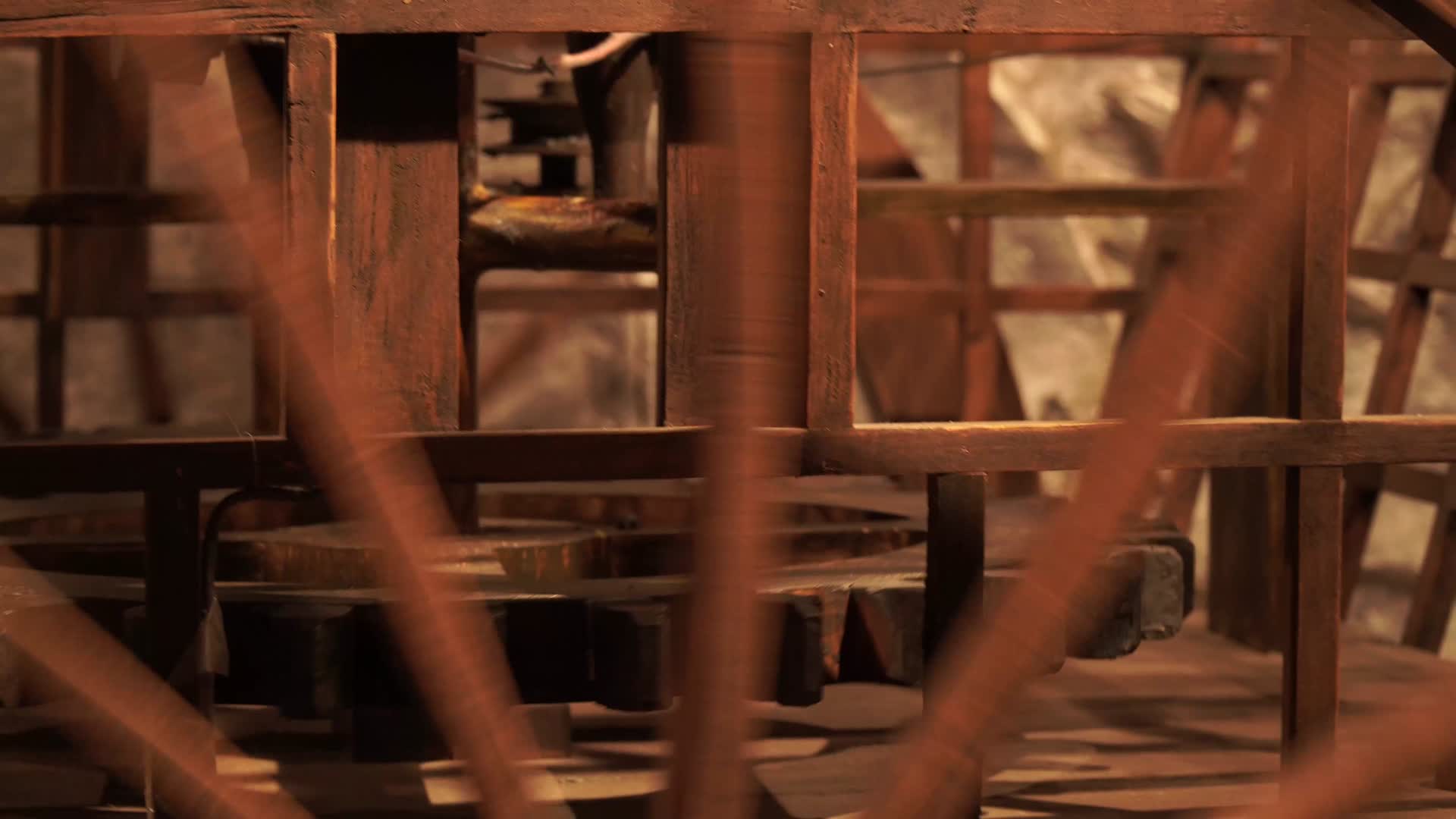 汉代马车古代战车敲鼓机械结构视频的预览图