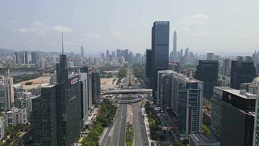 航拍深圳城市宣传片地标建筑视频的预览图