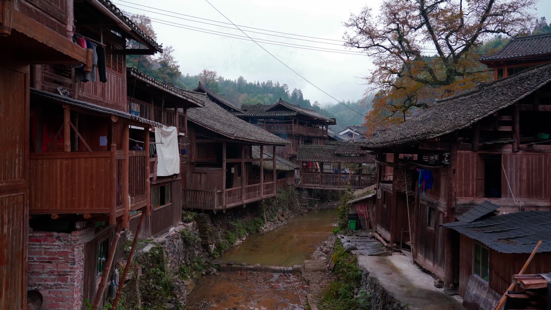 贵州侗族传统民居视频的预览图