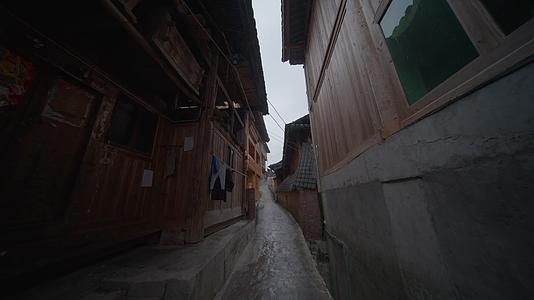 贵州侗寨的街道视频的预览图