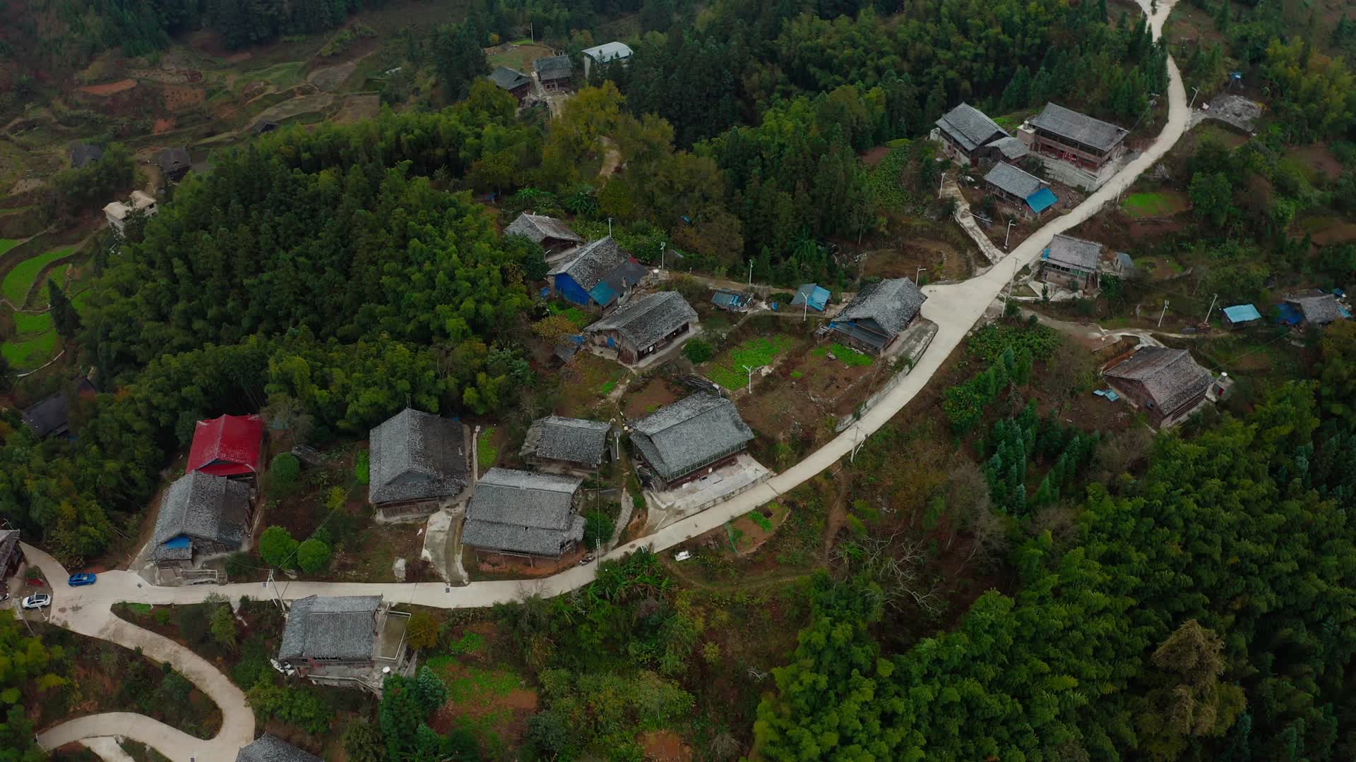 贵州黔东南少数民族村寨视频的预览图