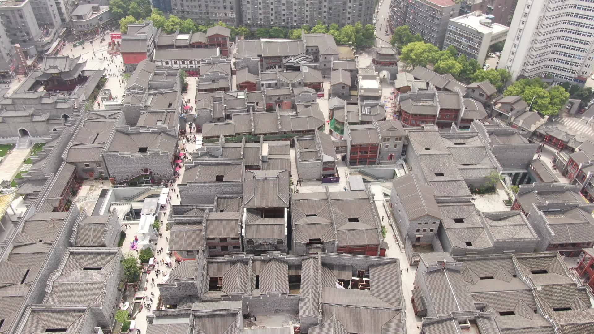江西南昌万寿宫历史文化街区视频的预览图