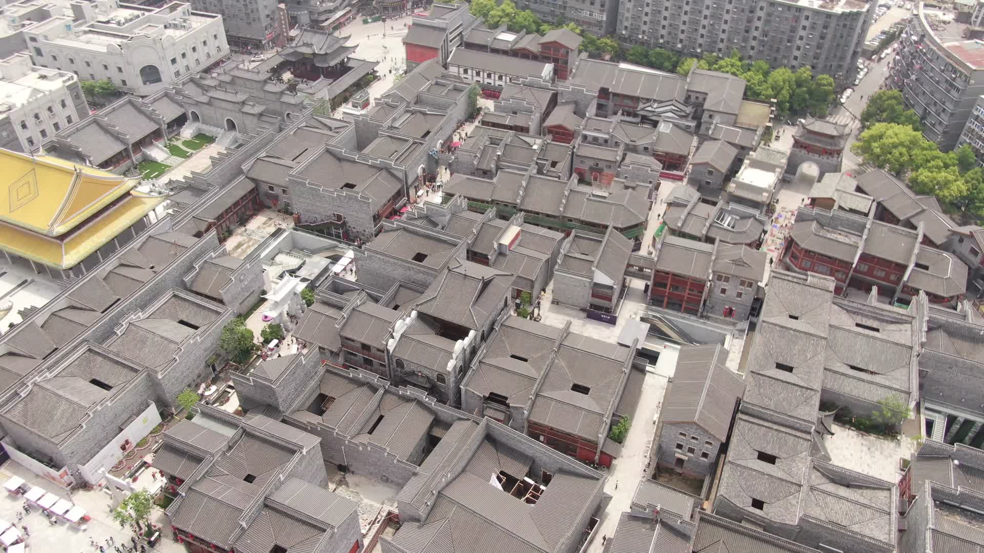 江西南昌万寿宫历史文化街区视频的预览图