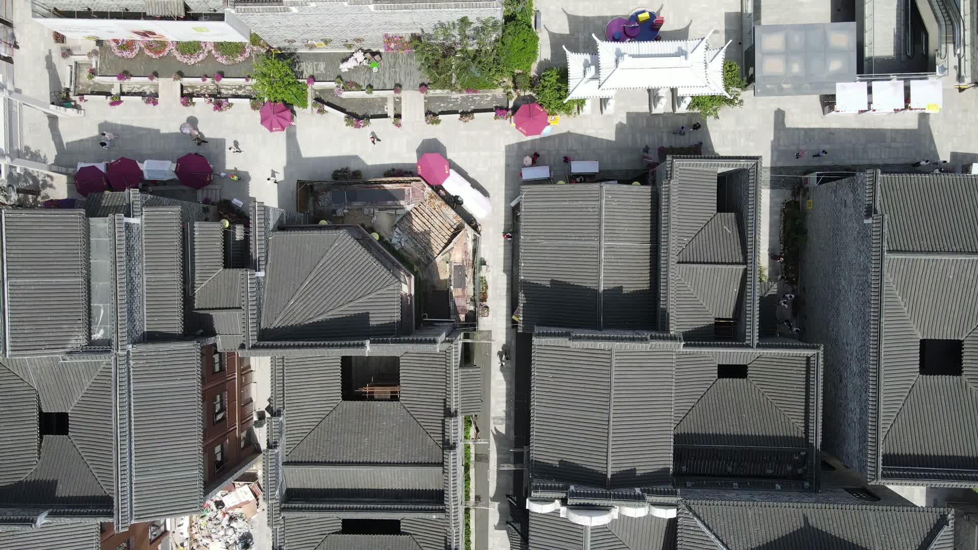 南昌万寿宫历史文化街区航拍视频的预览图