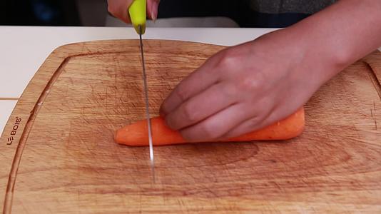 健康蔬菜胡萝卜视频的预览图