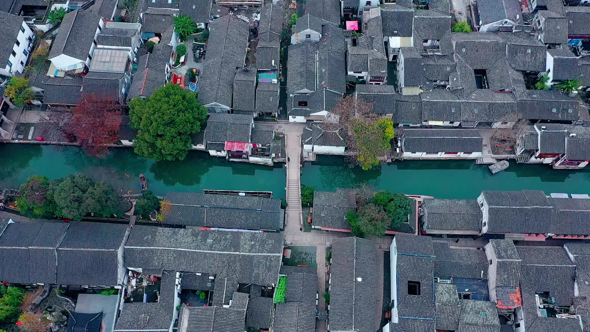 密集的江南民居视频的预览图