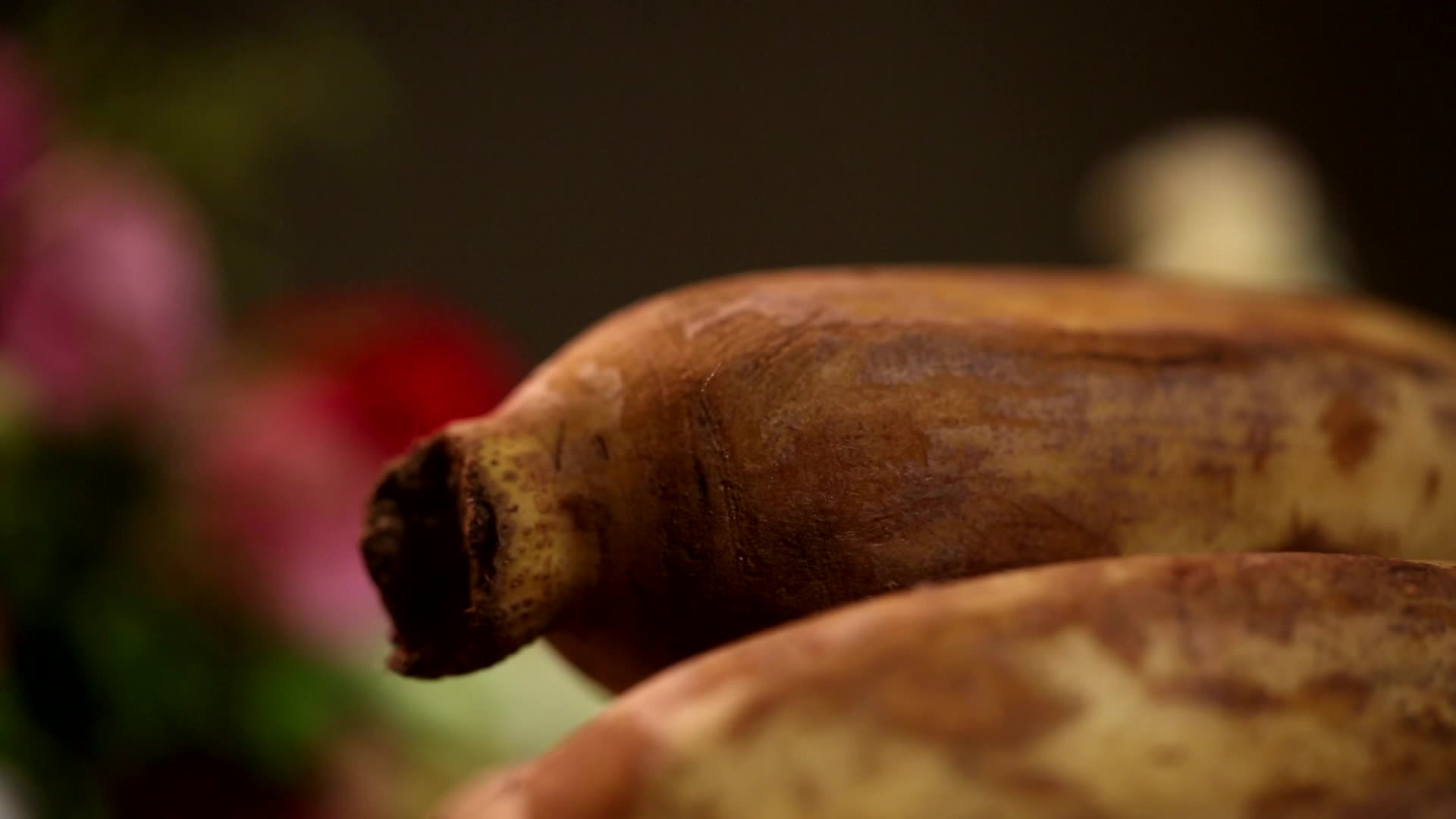 美食蔬菜食材莲藕视频的预览图