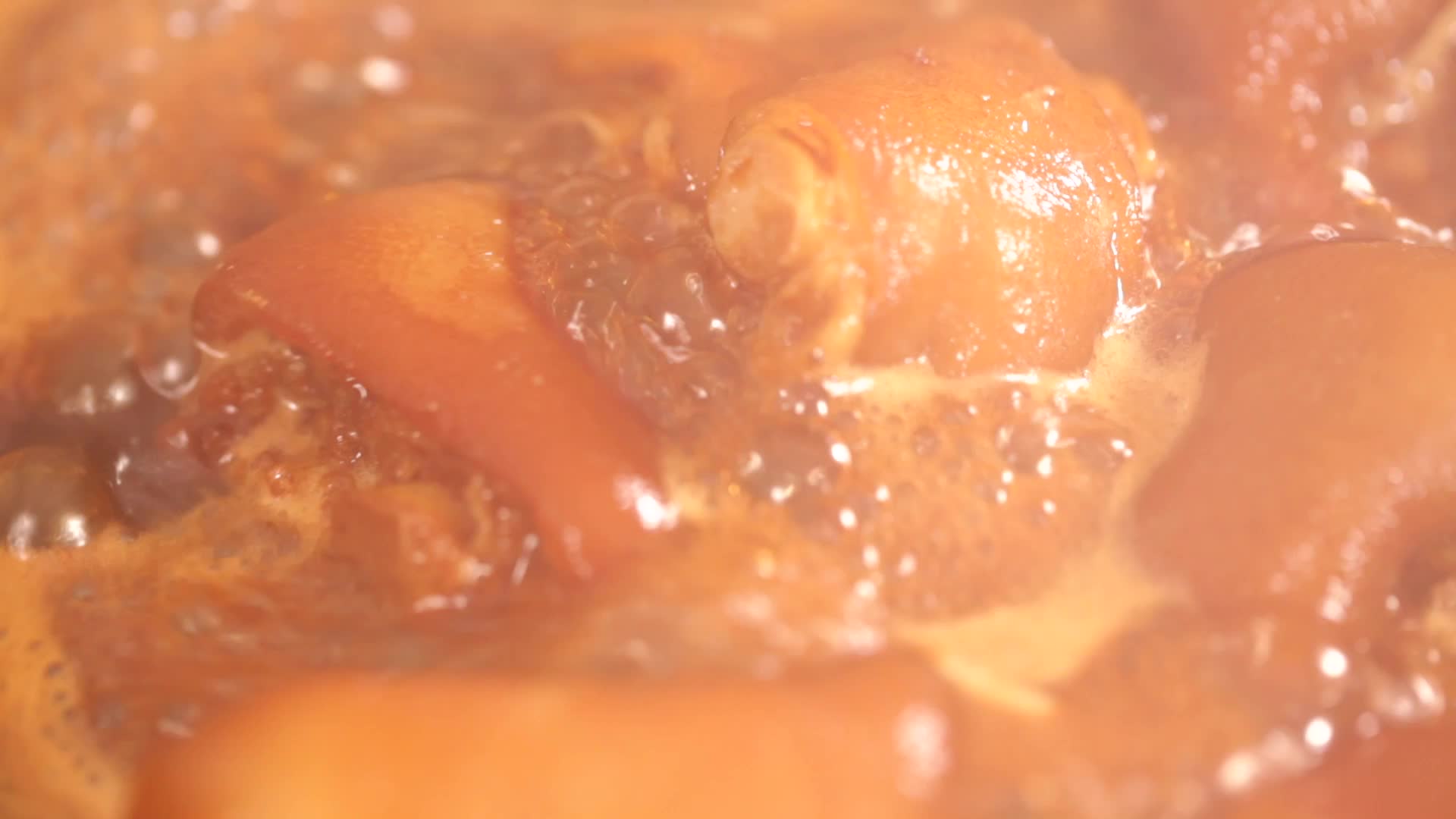 美食炖猪蹄红烧猪蹄视频的预览图
