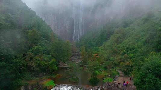 亚洲最大的百丈漈瀑布视频的预览图